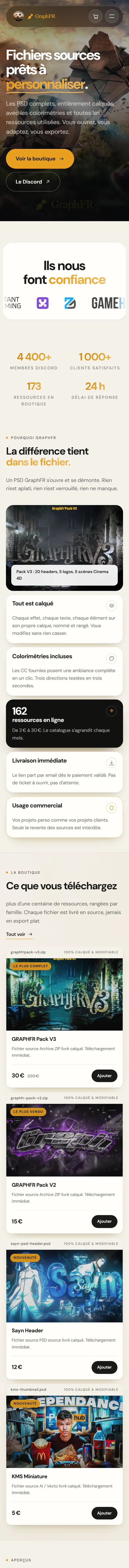 graphfr.fr sur mobile